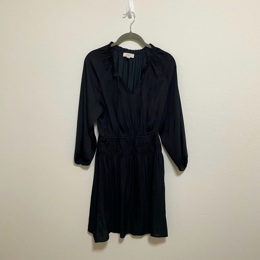 Loft Outlet Classic Black Dress Size 0